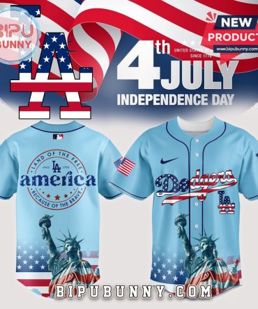 Los Angeles Dodgers x 4th Of July Baseball Jersey 2025