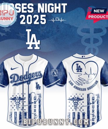Los Angeles Dodgers x Nurses Night 2025 Baseball Jersey