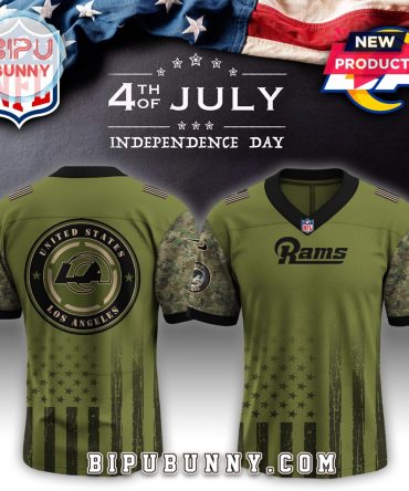 Los Angeles Rams NFL x Independence Day Baseball Jersey