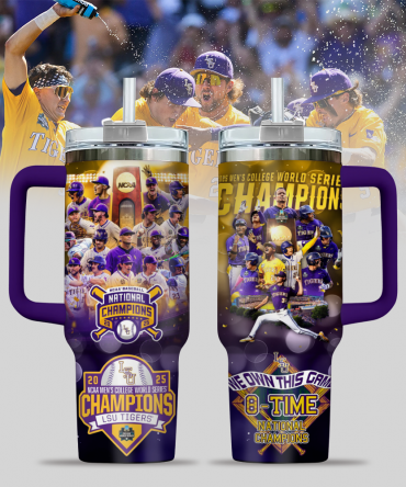 LSU Tigers NCAA Custom Stanley Cup 40 oz 30 oz Tumbler With Handle