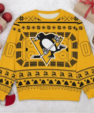 Special Release Pittsburgh Penguins NHL Ugly Sweater All Over Prints Christmas Season QTNHLVA160924A144