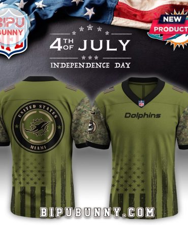 Miami Dolphins NFL x Independence Day Baseball Jersey