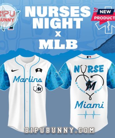 Miami Marlins MLB Nurses Game Night Baseball Jersey