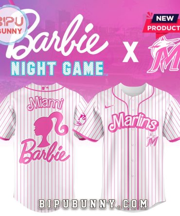 Miami Marlins MLB x Barbie Night Game Baseball Jersey