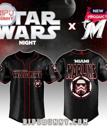 Miami Marlins MLB x Star Wars Night 2025 Baseball Jersey