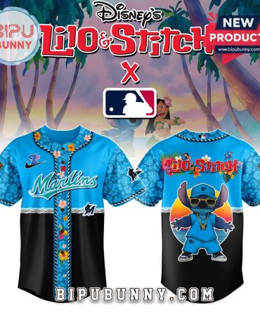 Miami Marlins x Lilo and Stitch Baseball Jersey 2025