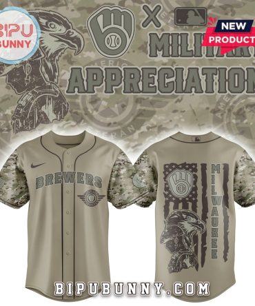 Milwaukee Brewers MLB x Veteran U.S 2025 Baseball Jersey