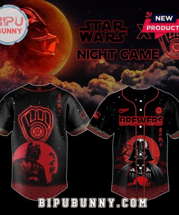 Milwaukee Brewers x Star Wars Night Game Baseball Jersey