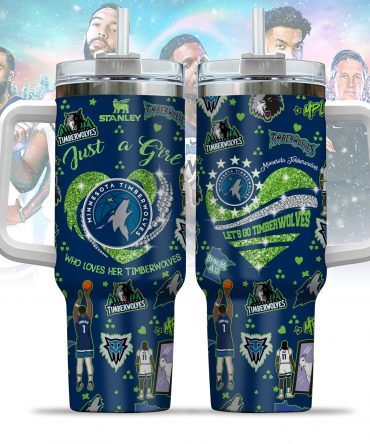 Minnesota Timberwolves NBA Custom Stanley Cup 40 oz 30 oz Tumbler With Handle