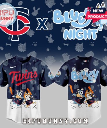Minnesota Twins 2025 Bluey Night Baseball Jersey
