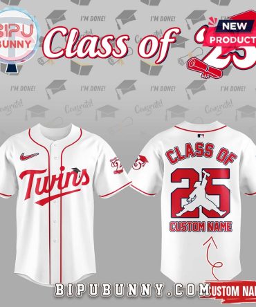 Minnesota Twins Class Of 2025 White Baseball Jersey
