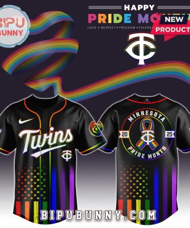 Minnesota Twins Happy Pride Month Baseball Jersey