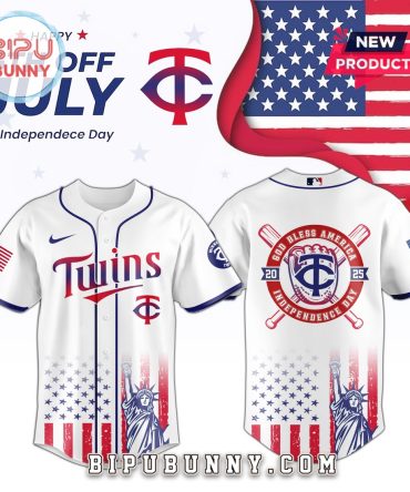 Minnesota Twins MLB Independence Day 2025 Baseball Jersey