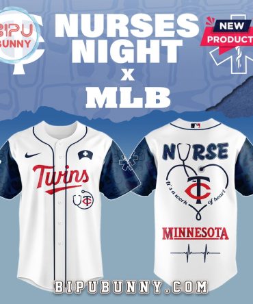 Minnesota Twins MLB Nurses Game Night Baseball Jersey