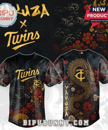 Minnesota Twins MLB x Yakuza Bloodline Baseball Jersey