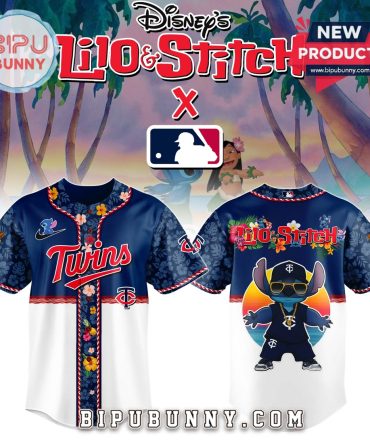 Minnesota Twins x Lilo and Stitch Baseball Jersey 2025