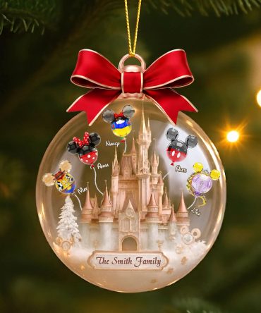 Balloon Fairytale Family Ornament - Personalized Gifts For Family