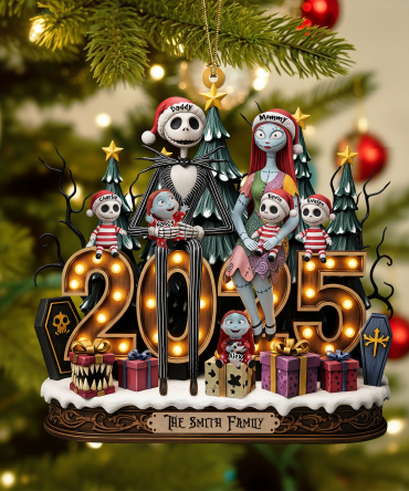 Spooky Family Ornament - Personalized Gifts For Family