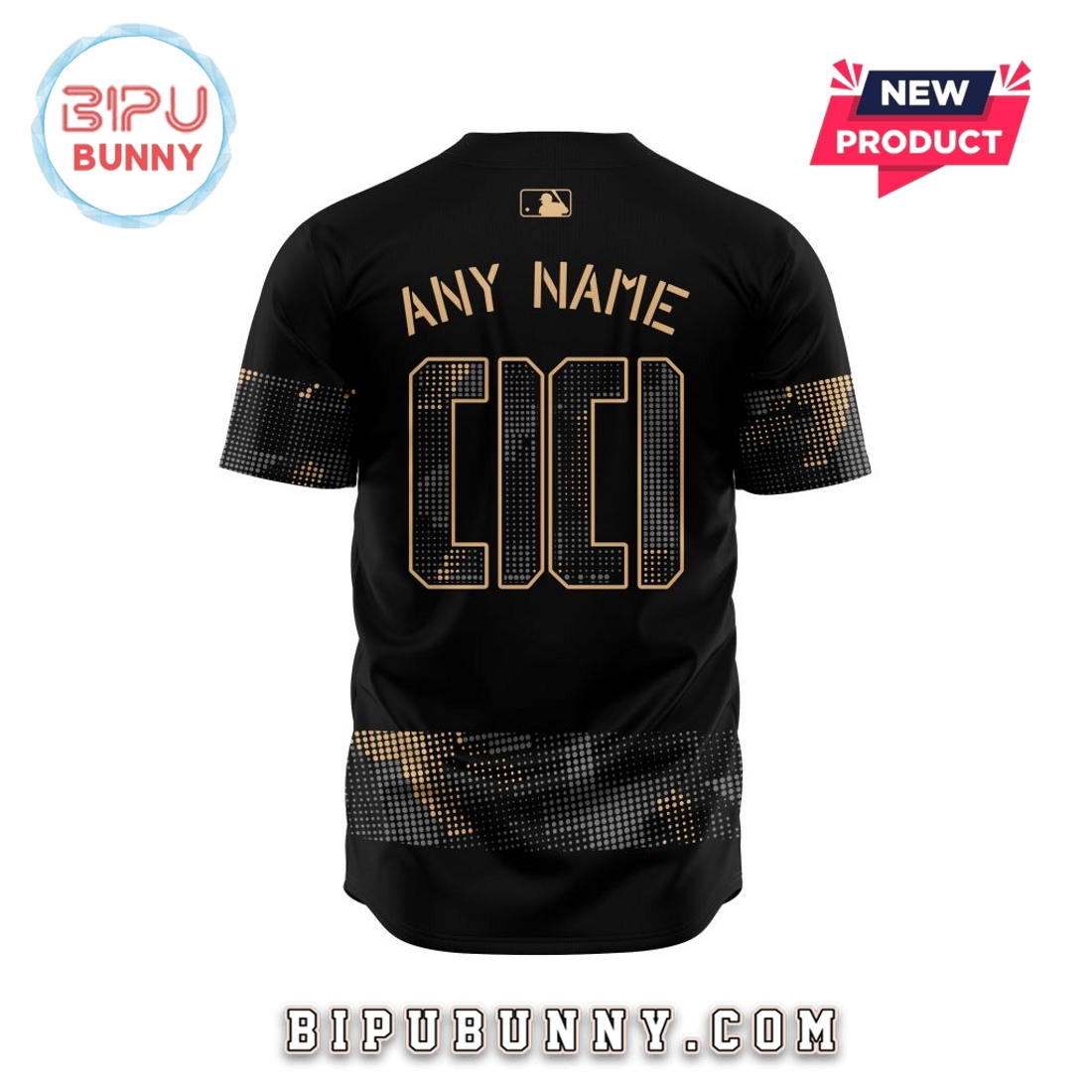 MLB Detroit Tigers 2025 Armed Forces Day Baseball Jersey - Image 3