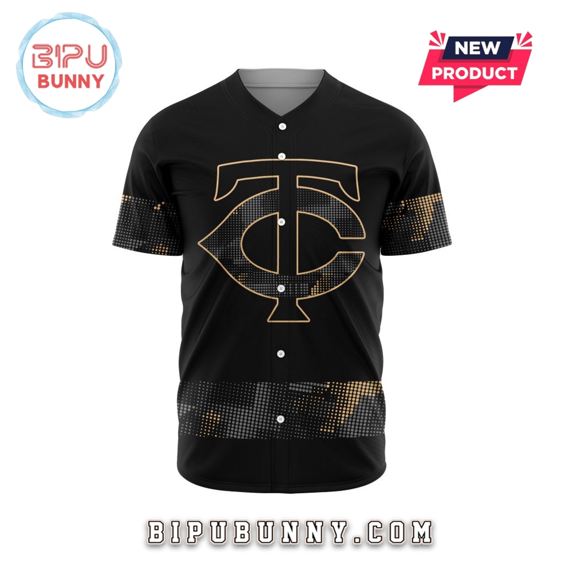 MLB Minnesota Twins 2025 Armed Forces Day Baseball Jersey - Image 2