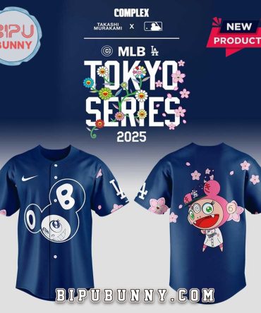 MLB Tokyo Series 2025 Ohtani Navy Baseball Jersey