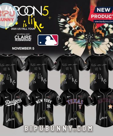 MLB x Maroon 5 Love Is Like Tour Baseball Jersey