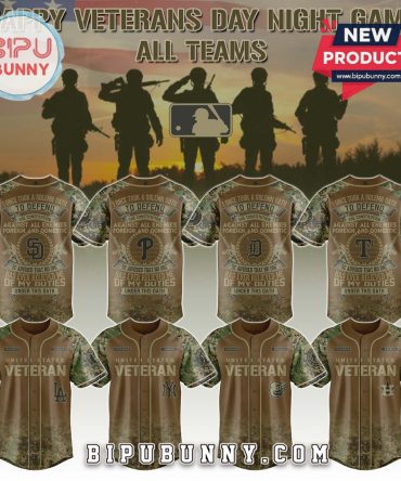 MLB x Salute To Veterans Custom Baseball Jersey
