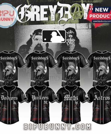 MLB x Suicideboys Grey Day 2025 Baseball Jersey