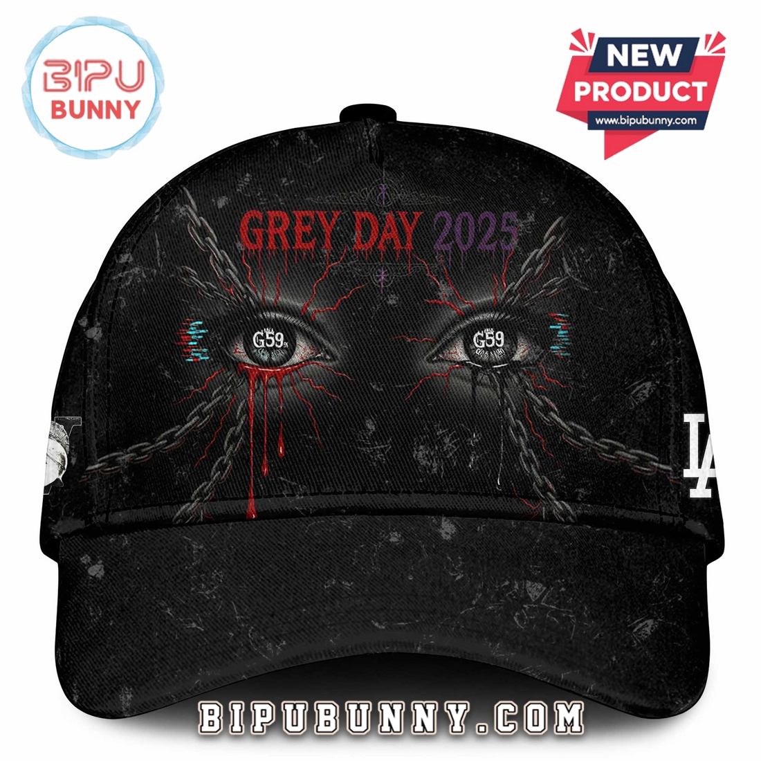 MLB x Suicideboys Grey Day 2025 Baseball Jersey - Image 7