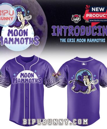Moon Mammoths 2025 Season Purple Baseball Jersey