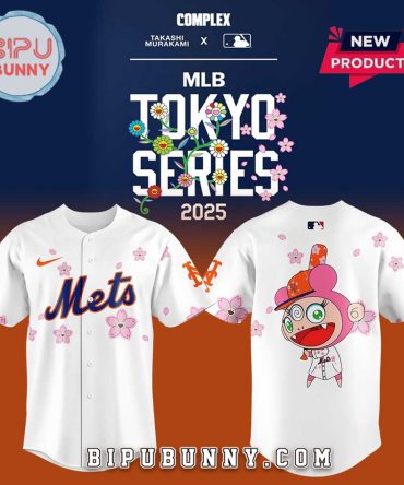 New York Mets 2025 MLB Tokyo Series Baseball Jersey