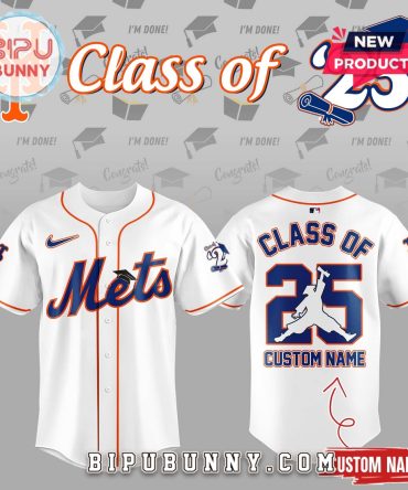 New York Mets Class Of 2025 Baseball Jersey