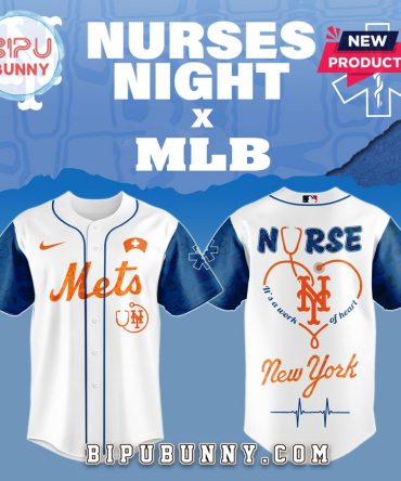 New York Mets MLB Nurses Game Night Baseball Jersey