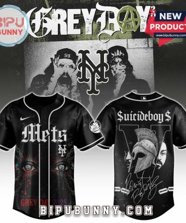 New York Mets MLB Suicideboys 2025 Baseball Jersey
