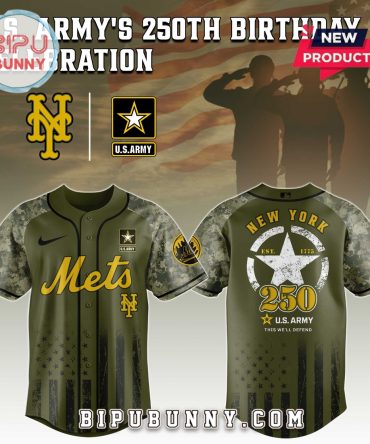 New York Mets MLB x 250 U.S. Army Baseball Jersey
