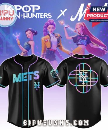 New York Mets MLB x KPop Demon Hunters Baseball Jersey