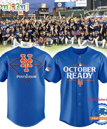 New York Mets Special 2024 MLB Postseason Baseball Jersey