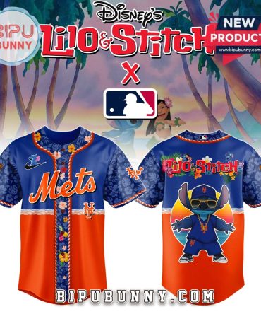 New York Mets x Lilo and Stitch Baseball Jersey 2025
