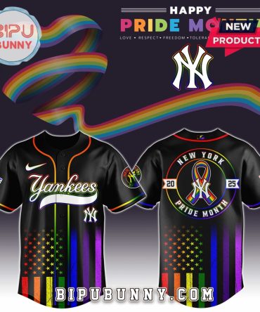 New York Yankees Happy Pride Month Baseball Jersey