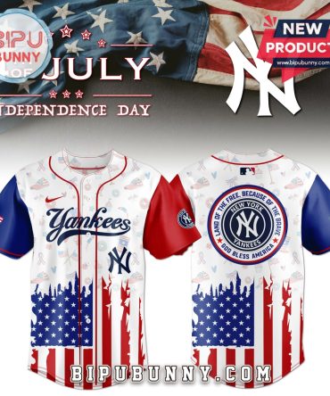 New York Yankees Independence Day Baseball Jersey 2025