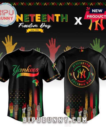 New York Yankees MLB x Juneteenth Baseball Jersey