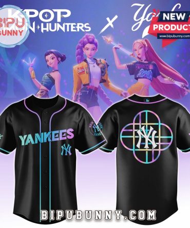 New York Yankees MLB x KPop Demon Hunters Baseball Jersey