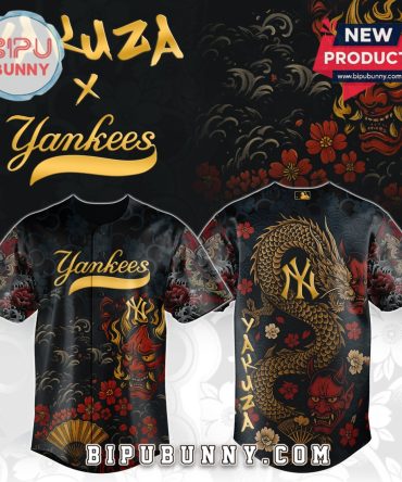 New York Yankees MLB x Yakuza Bloodline Baseball Jersey