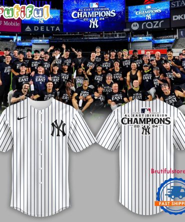 New York Yankees Special 2024 AL East Division Champions Jersey Shirt