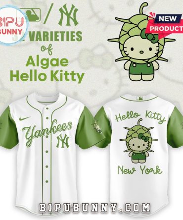 New York Yankees x 32 Algae Hello Kitty Baseball Jersey