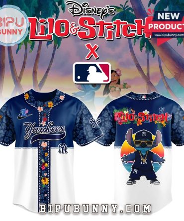 New York Yankees x Lilo and Stitch Baseball Jersey 2025