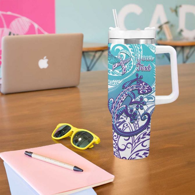 New Zealand Suicide Prevention Month You Matter NZ Fern Custom Stanley Quencher 40oz Stainless Steel Tumbler With Handle - Image 5