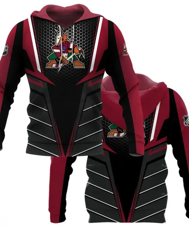 NHL Arizona Coyotes Exclusive All Over Prints HONHL041124A01ACHD - Hoodie