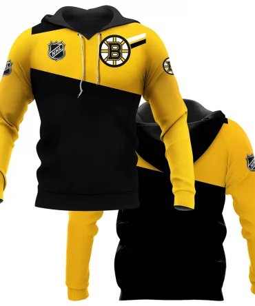 NHL Boston Bruins Exclusive All Over Prints HONHL041124WJ02BBHD - Hoodie