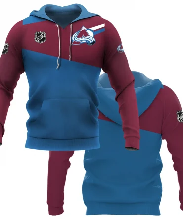 NHL Colorado Avalanche Exclusive All Over Prints HONHL041124WJ02CAHD - Hoodie